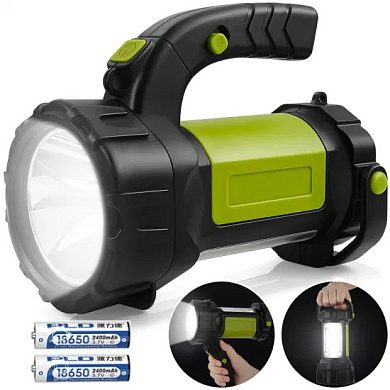 Ліхтар переносний T80-5W+COB, 2x18650 LUXURY